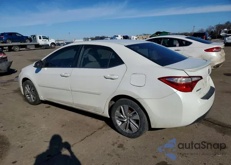 2014 Toyota Corolla Eco из США, поврежденный, VIN 5YFBPRHE1EP066997